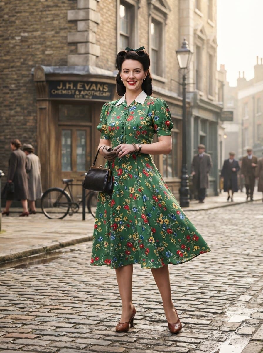 1940s costume — example look