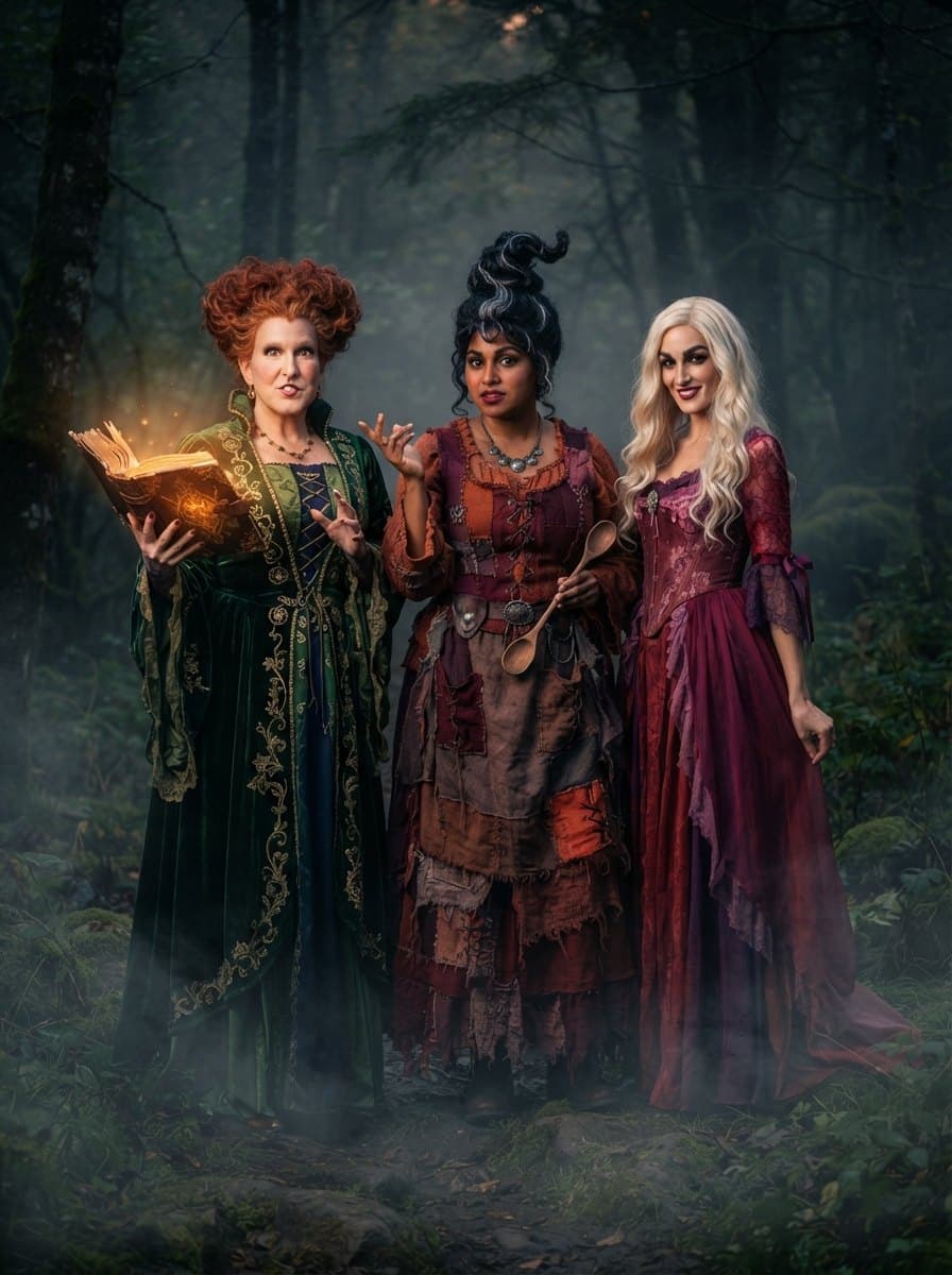 3 Person Group Costumes costume