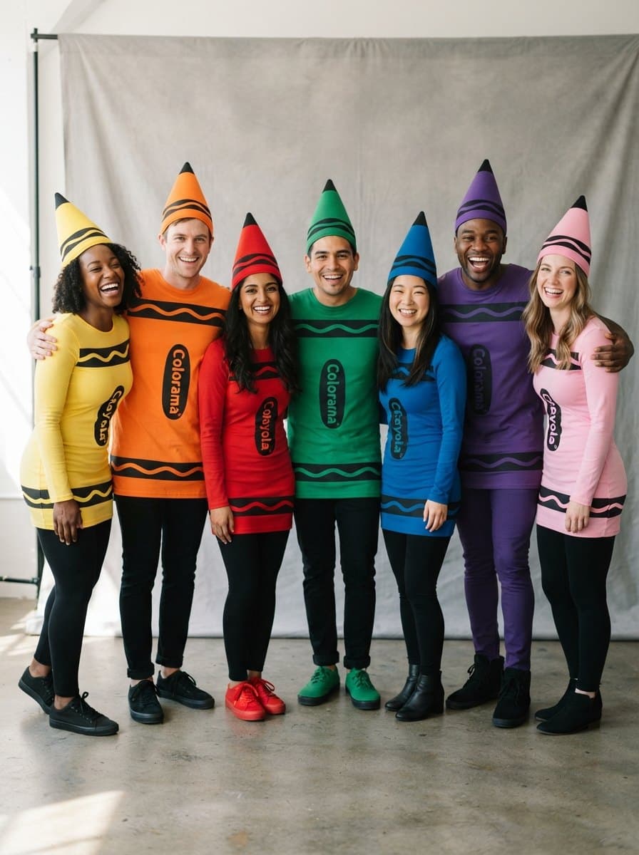 7-Person Group Costumes costume