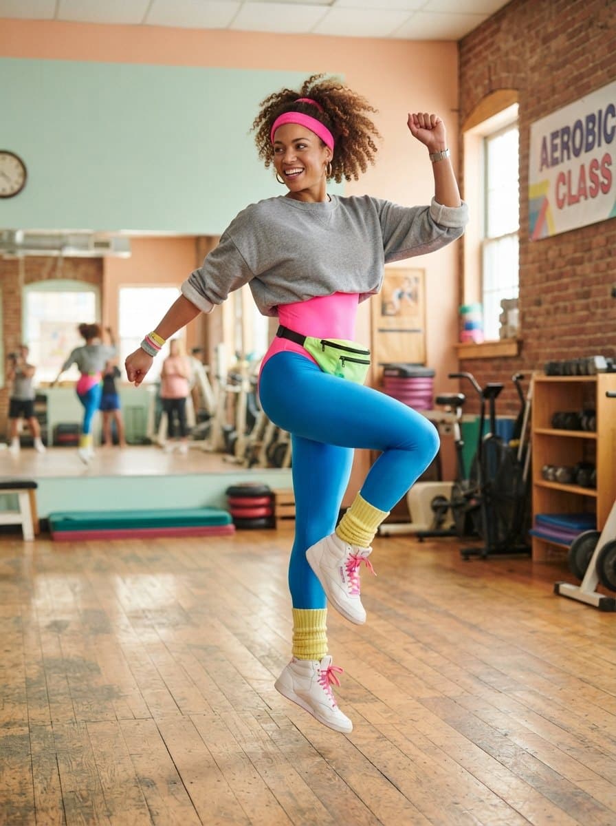 80s Aerobics costume