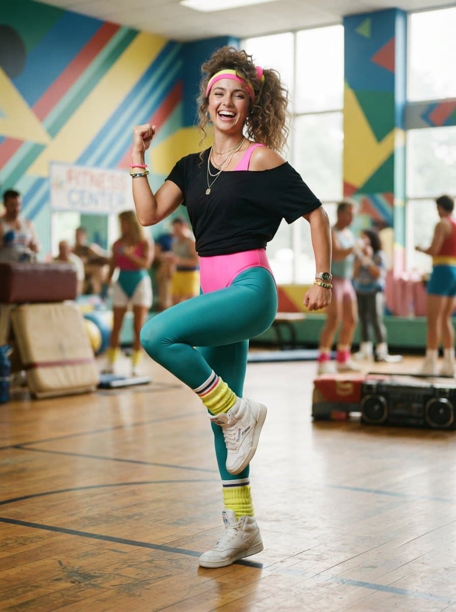 80s Dancer costume