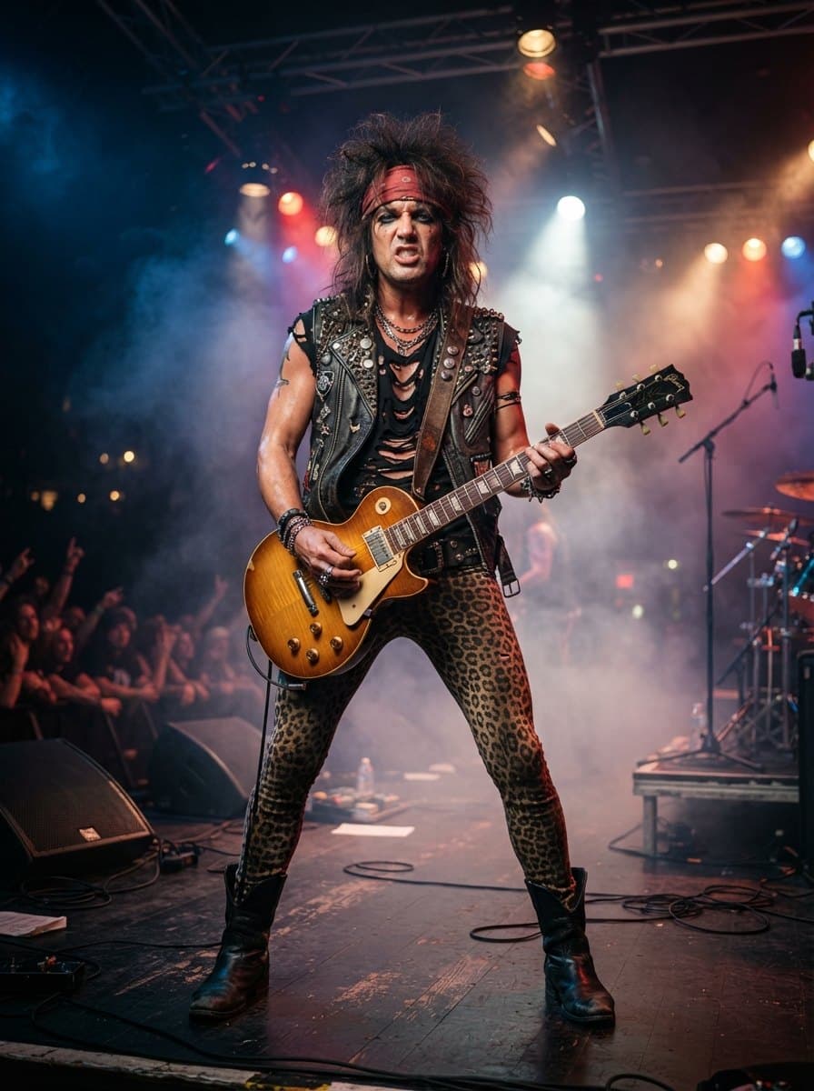 80s Rocker costume