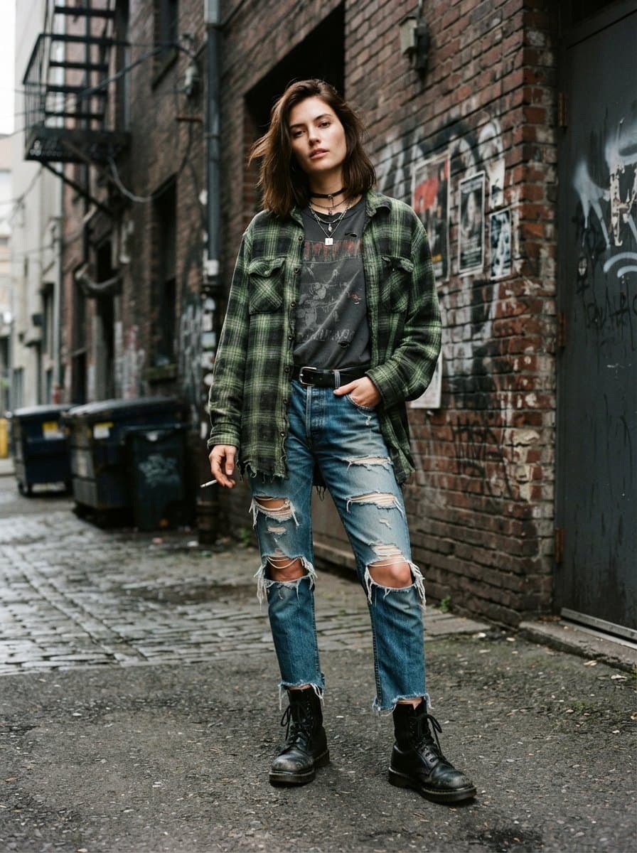 90s Grunge costume