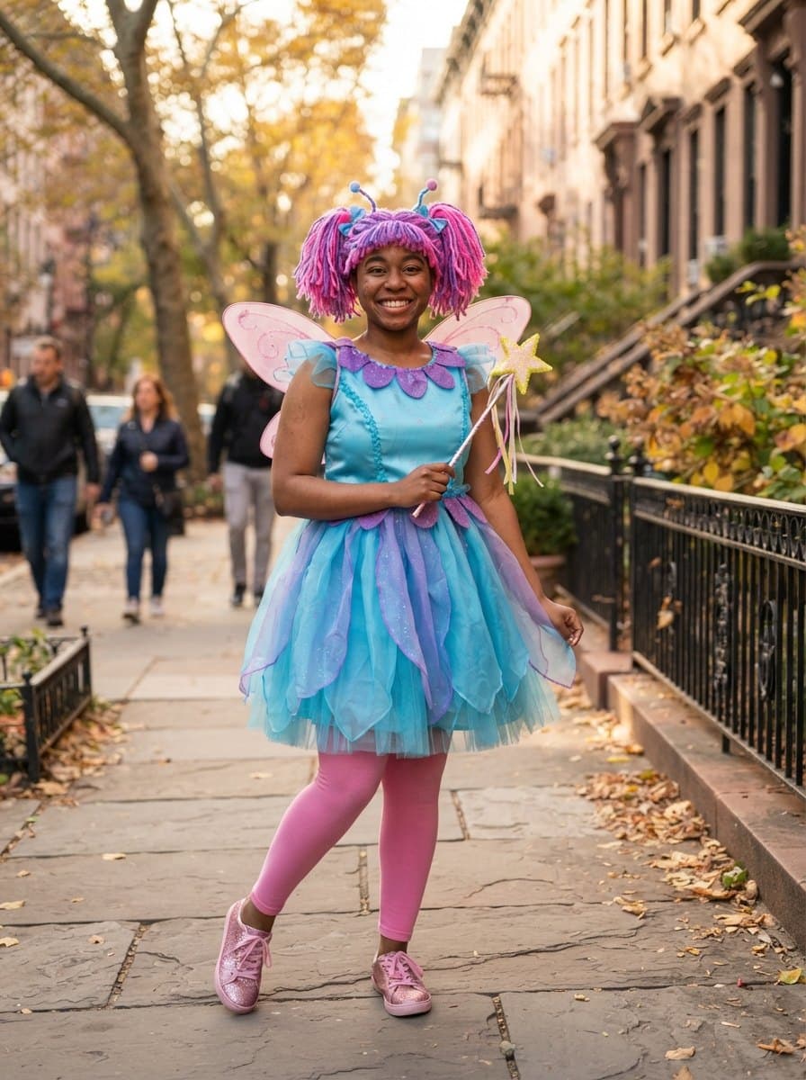 Abby Cadabby costume — example look