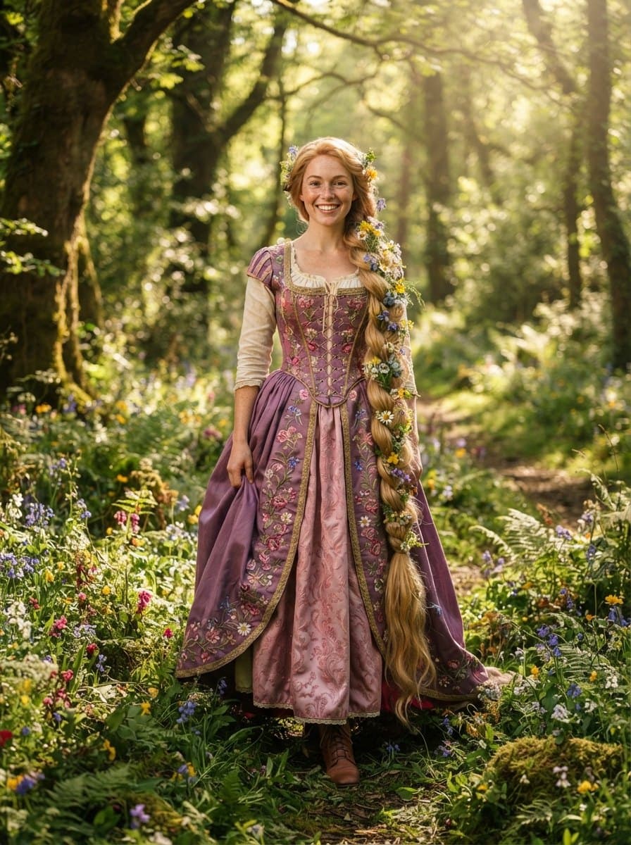 Adult Rapunzel costume