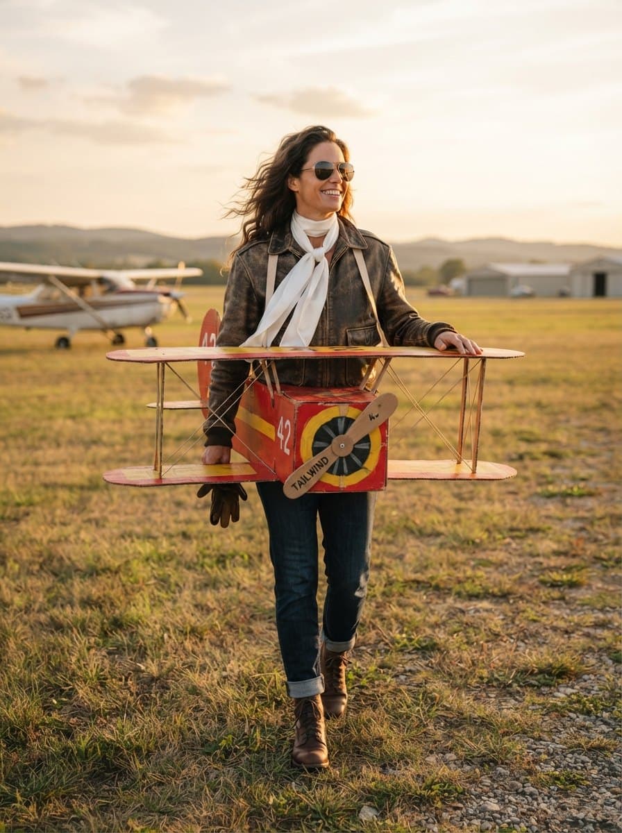Airplane costume — example look