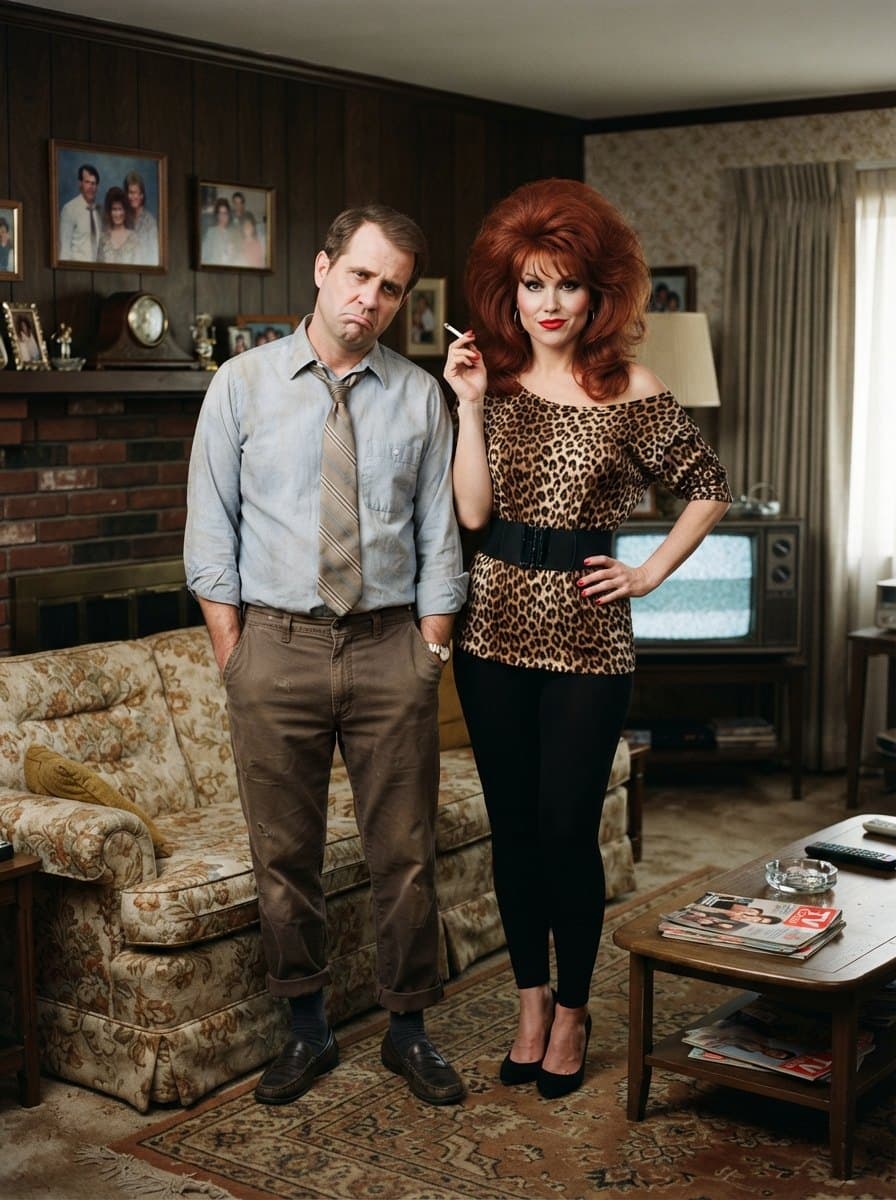 Al and Peggy Bundy costume
