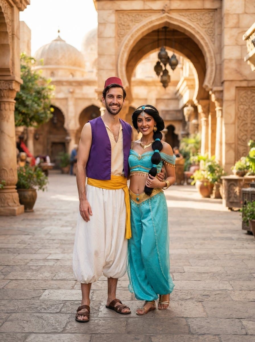 Aladdin and Jasmine costume