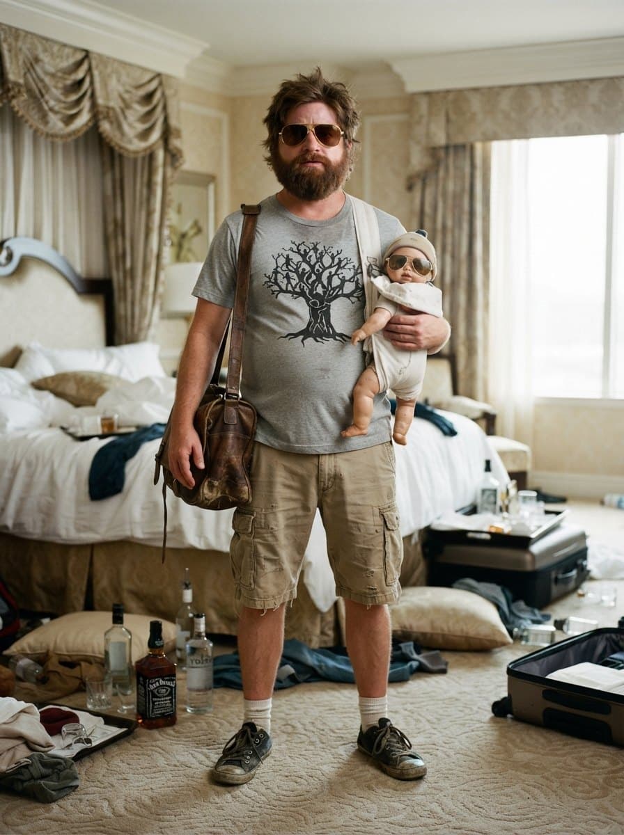 Alan from The Hangover costume