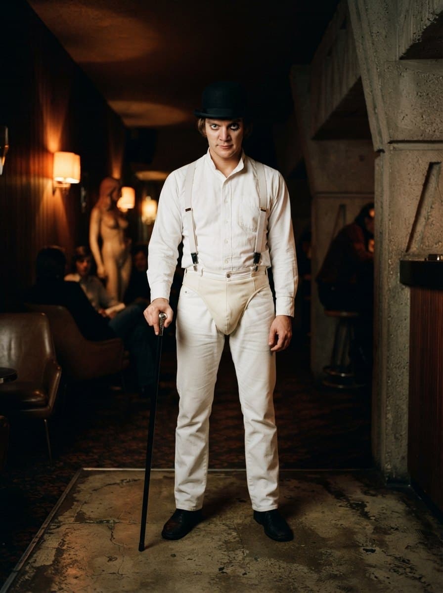 Alex DeLarge costume — example look