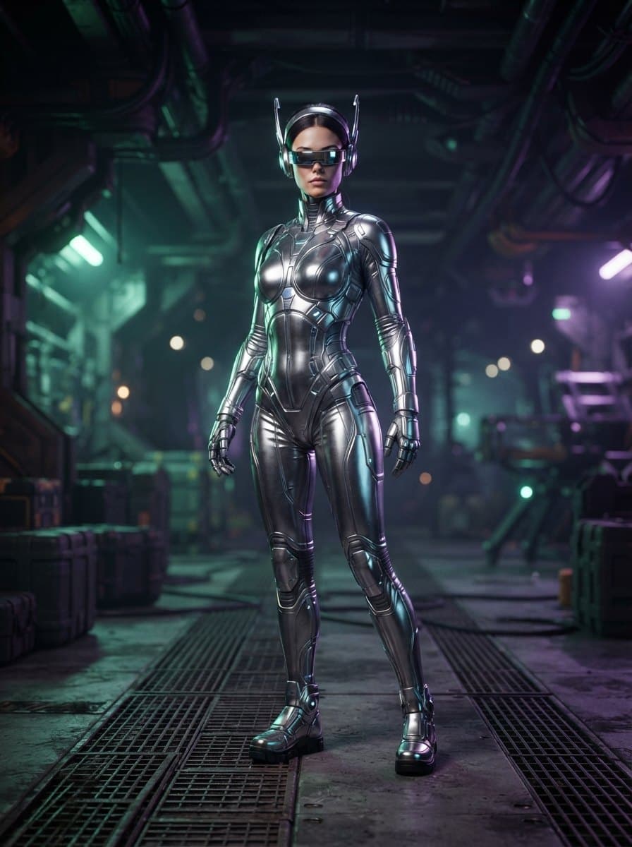 Alien costume — example look