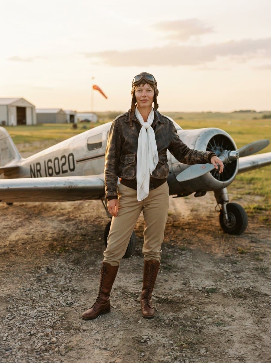 Amelia Earhart costume