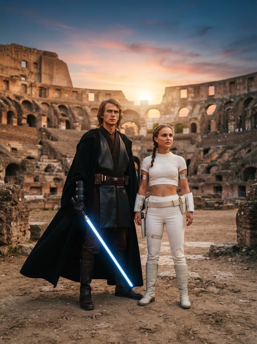 Anakin and Padme Couples Costumes costume