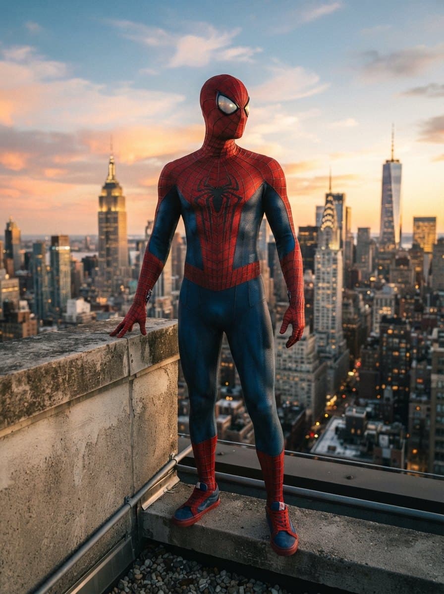 Andrew Garfield Spider-Man costume