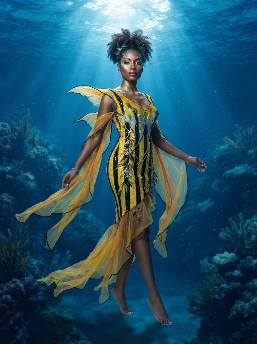 Angelfish costume