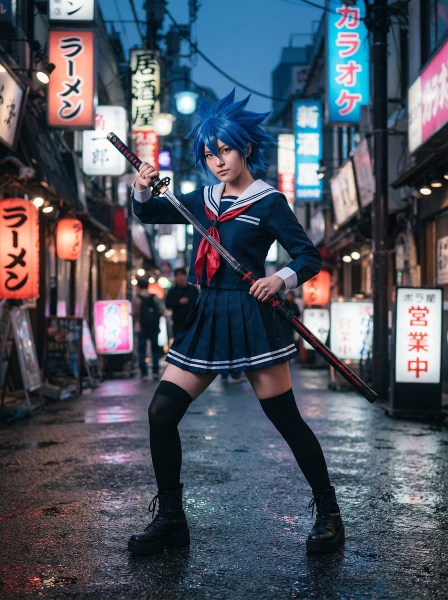 Anime costume — example look