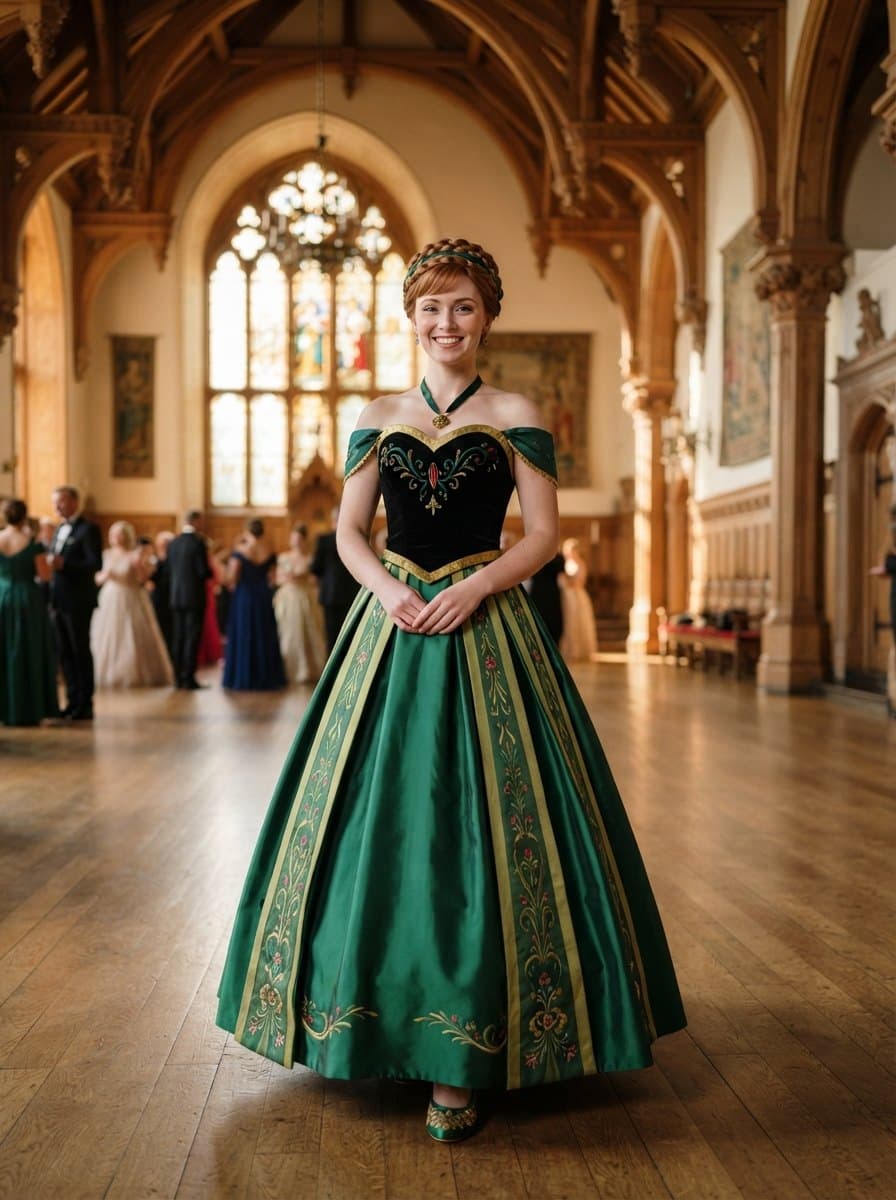 Anna (Coronation Dress) costume