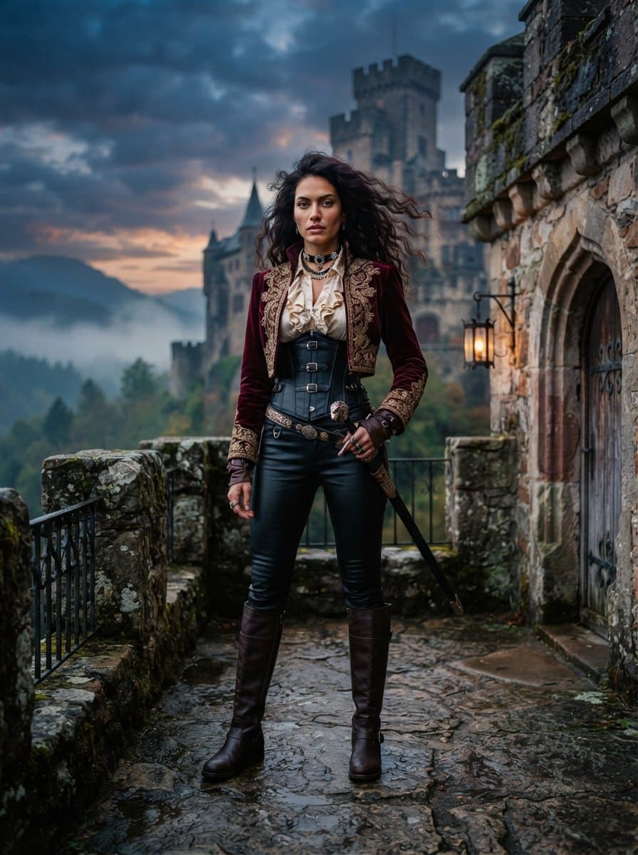 Anna Valerious costume — example look