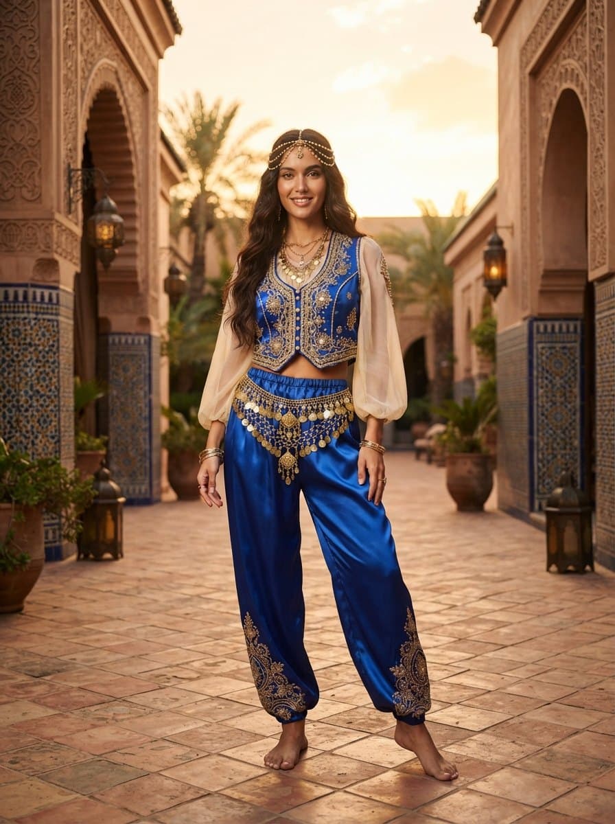 Arabian Nights costume — example look