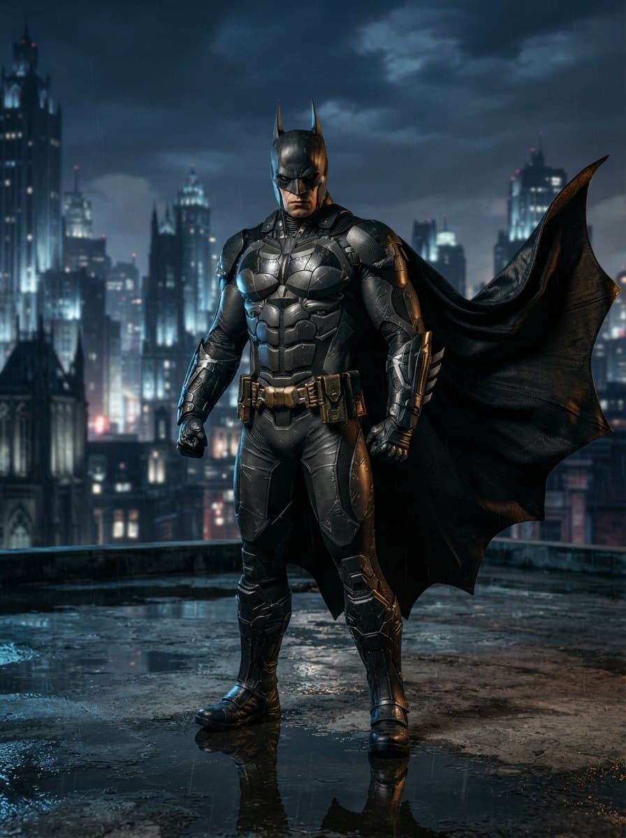 Arkham Knight Batman costume