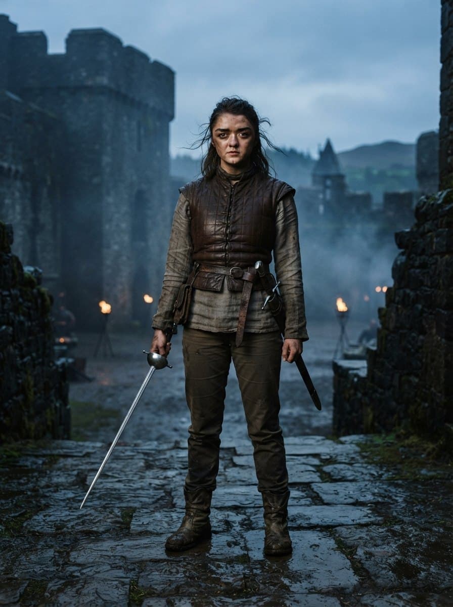 Arya Stark costume — example look