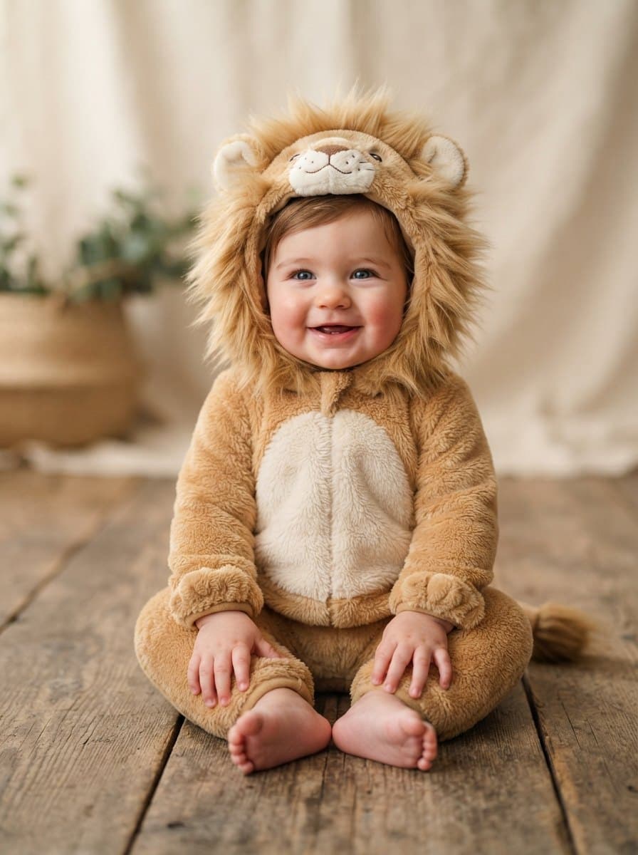 Baby Lion costume — example look