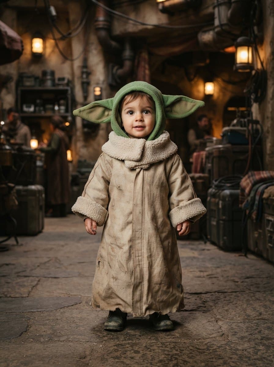 Baby Yoda costume