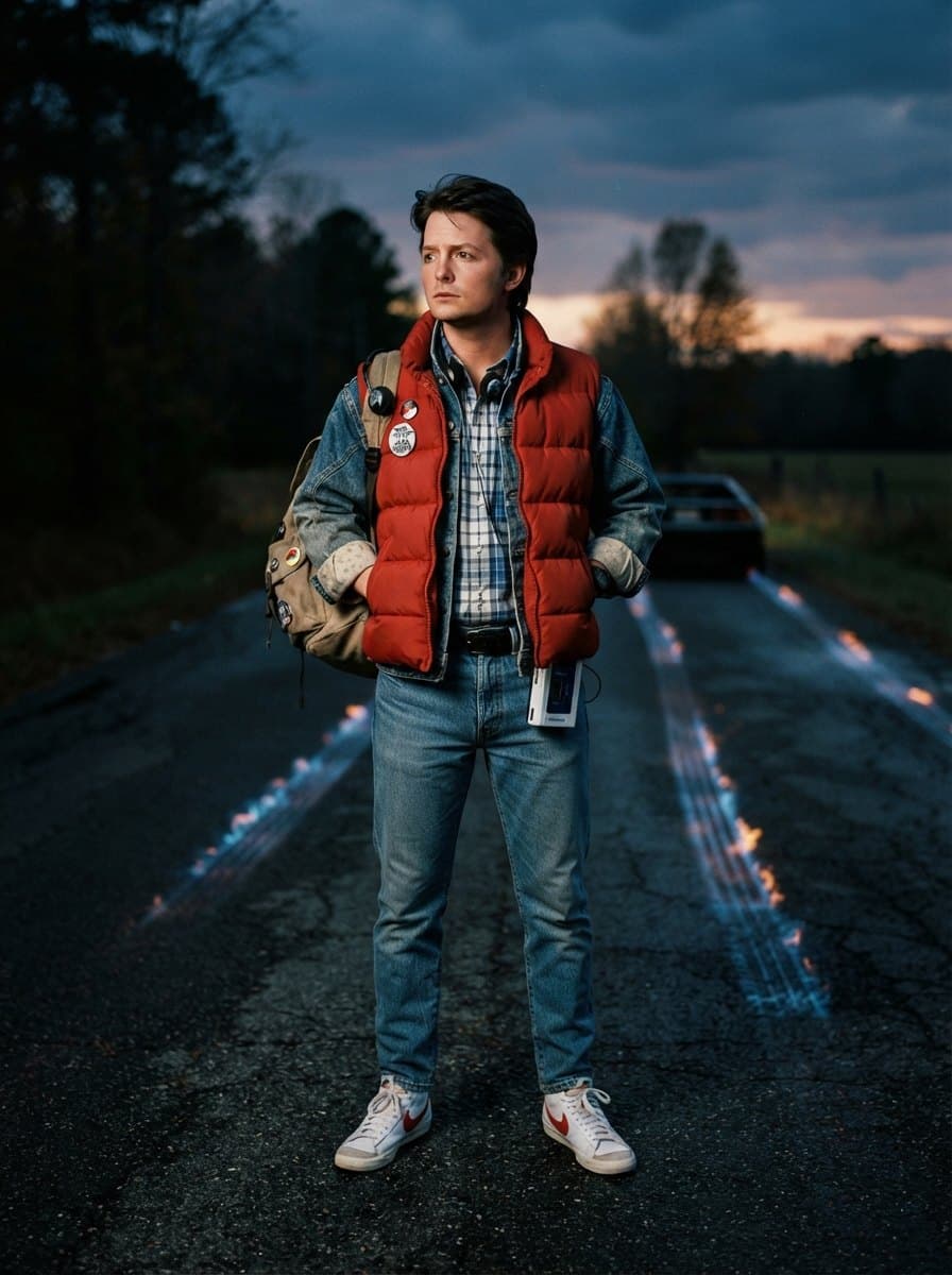 Back to the Future costume