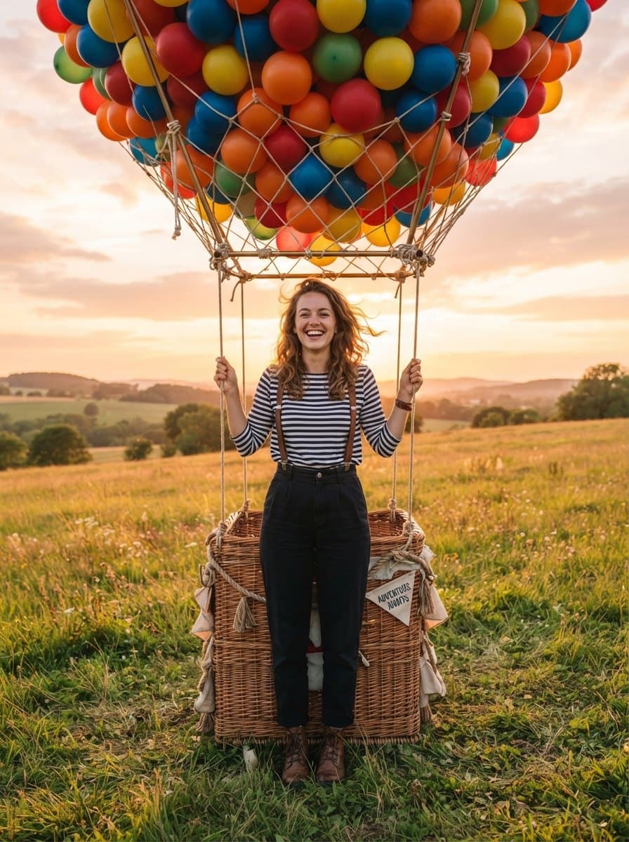 Balloon costume — example look