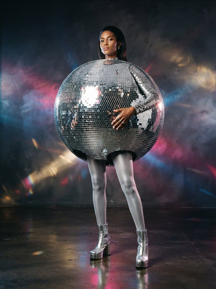 Balls costume — example look
