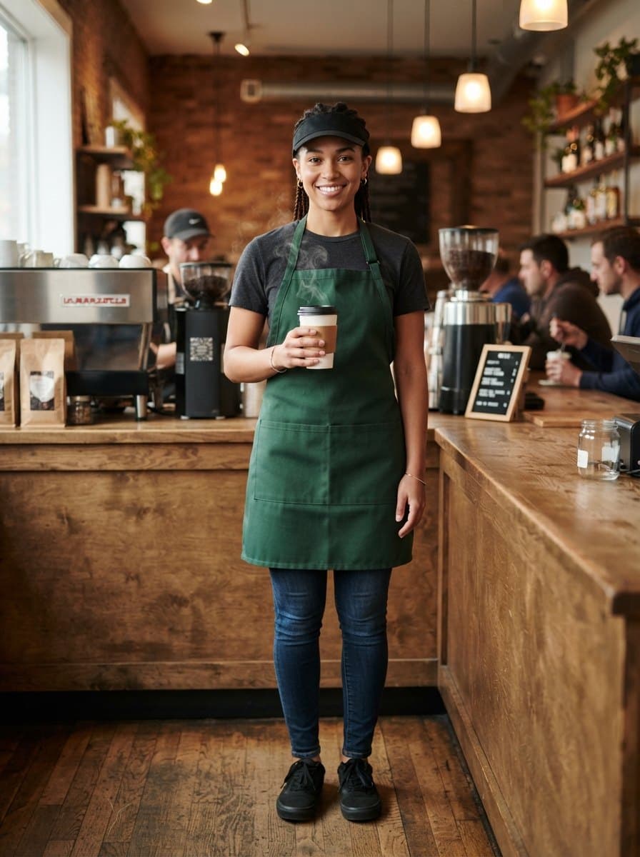 Barista costume — example look