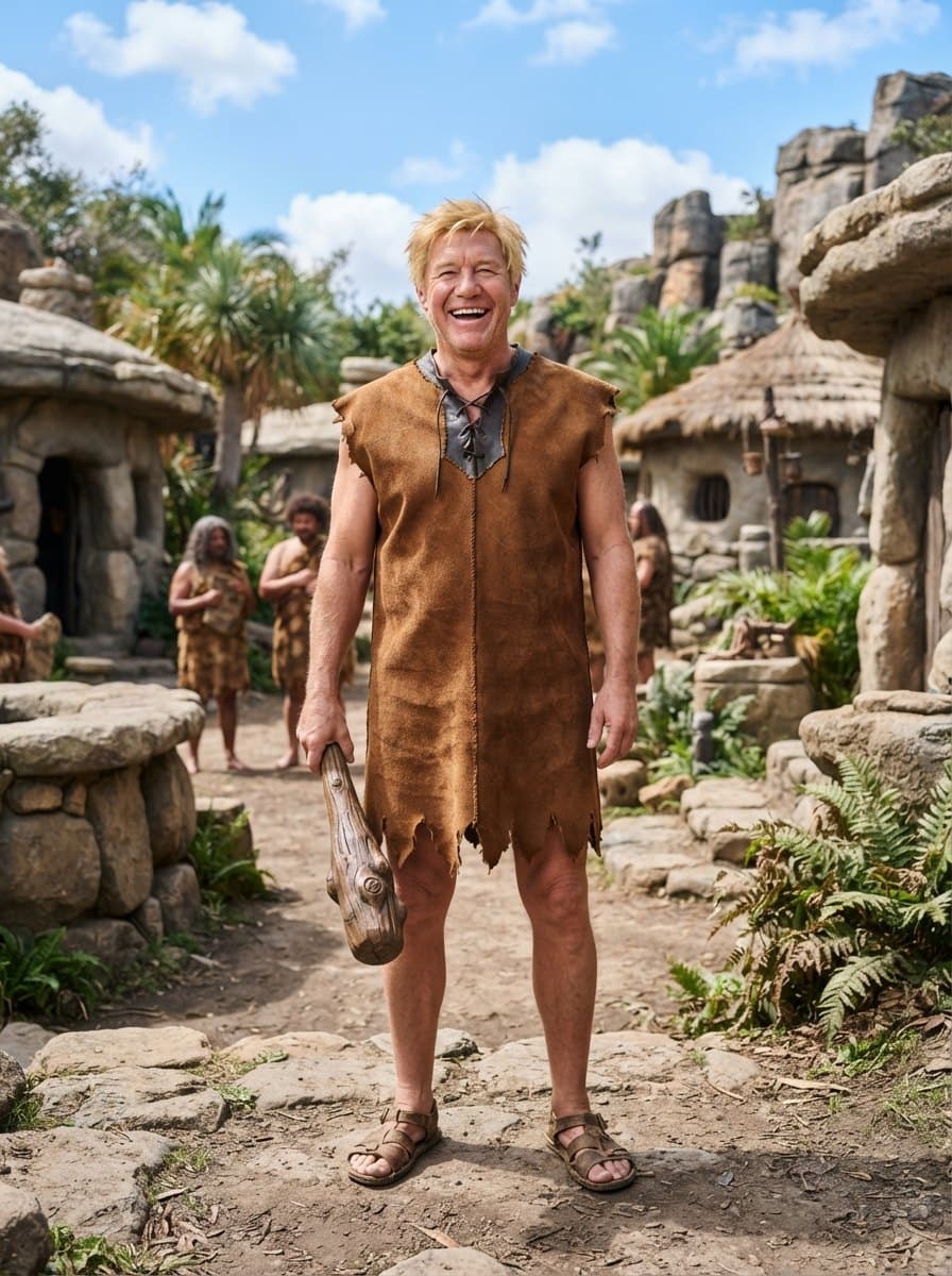 Barney Rubble costume