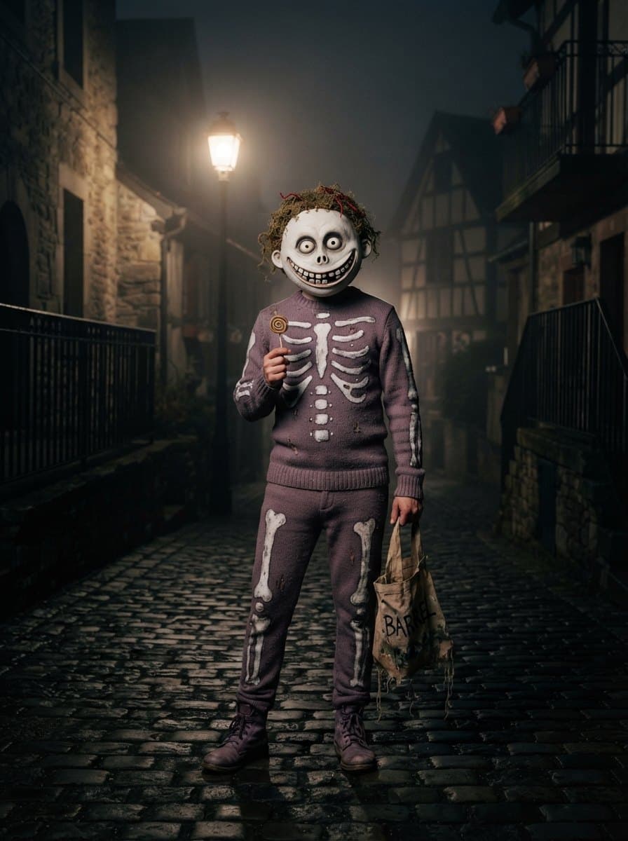 Barrel costume — example look