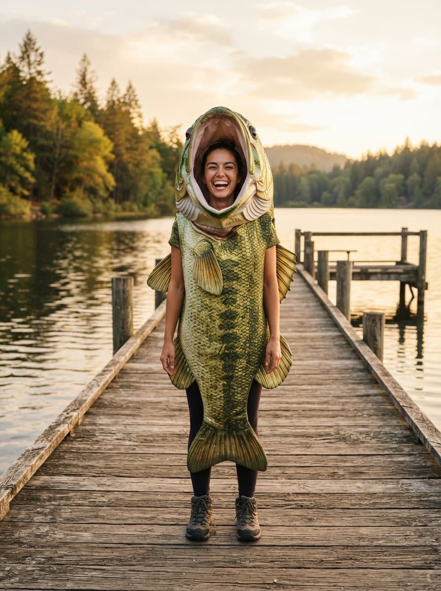 Bass costume — example look