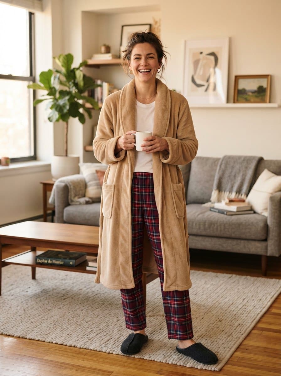 Bathrobe Costumes costume — example look
