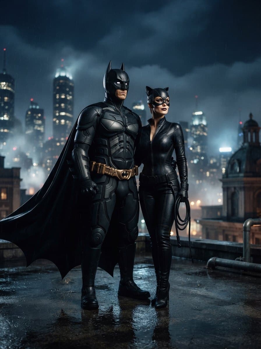 Batman and Catwoman Couples Costumes costume