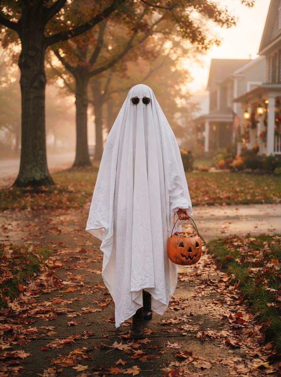 Bed Sheet Ghost costume