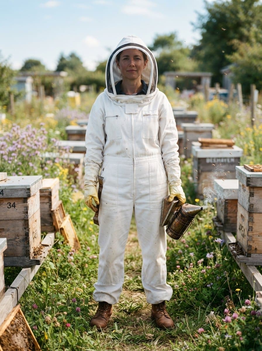 Beekeeper costume — example look