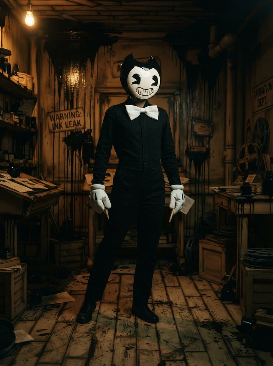 Bendy costume