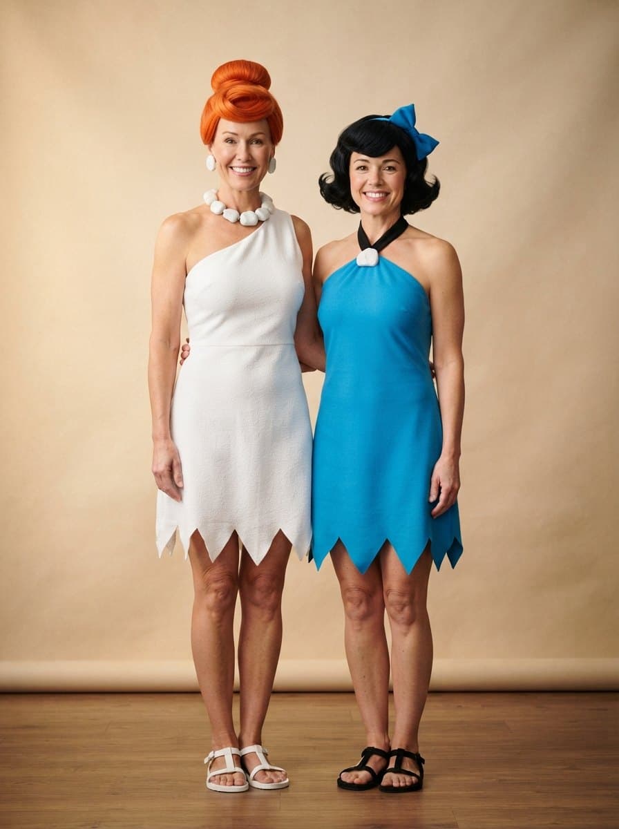Betty and Wilma costume
