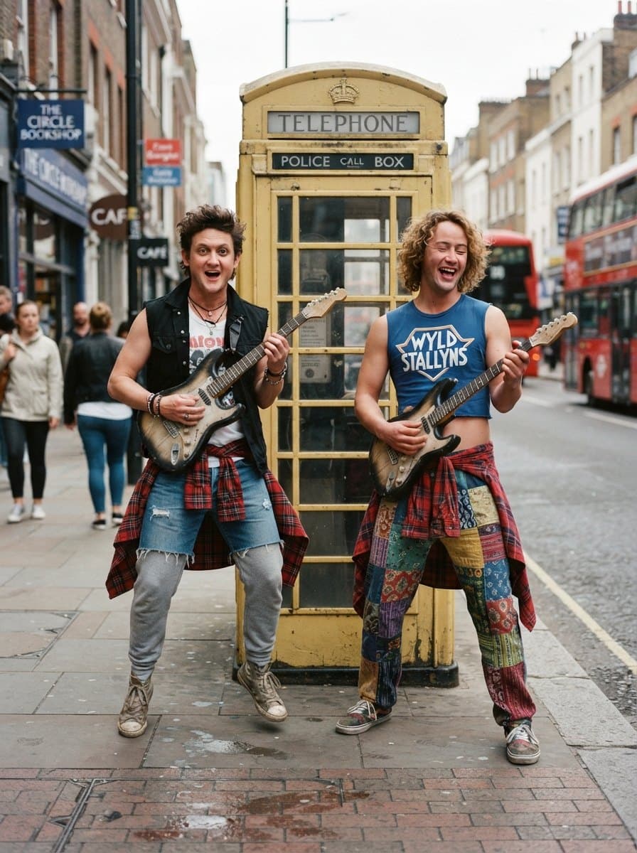 Bill and Ted costume — example look
