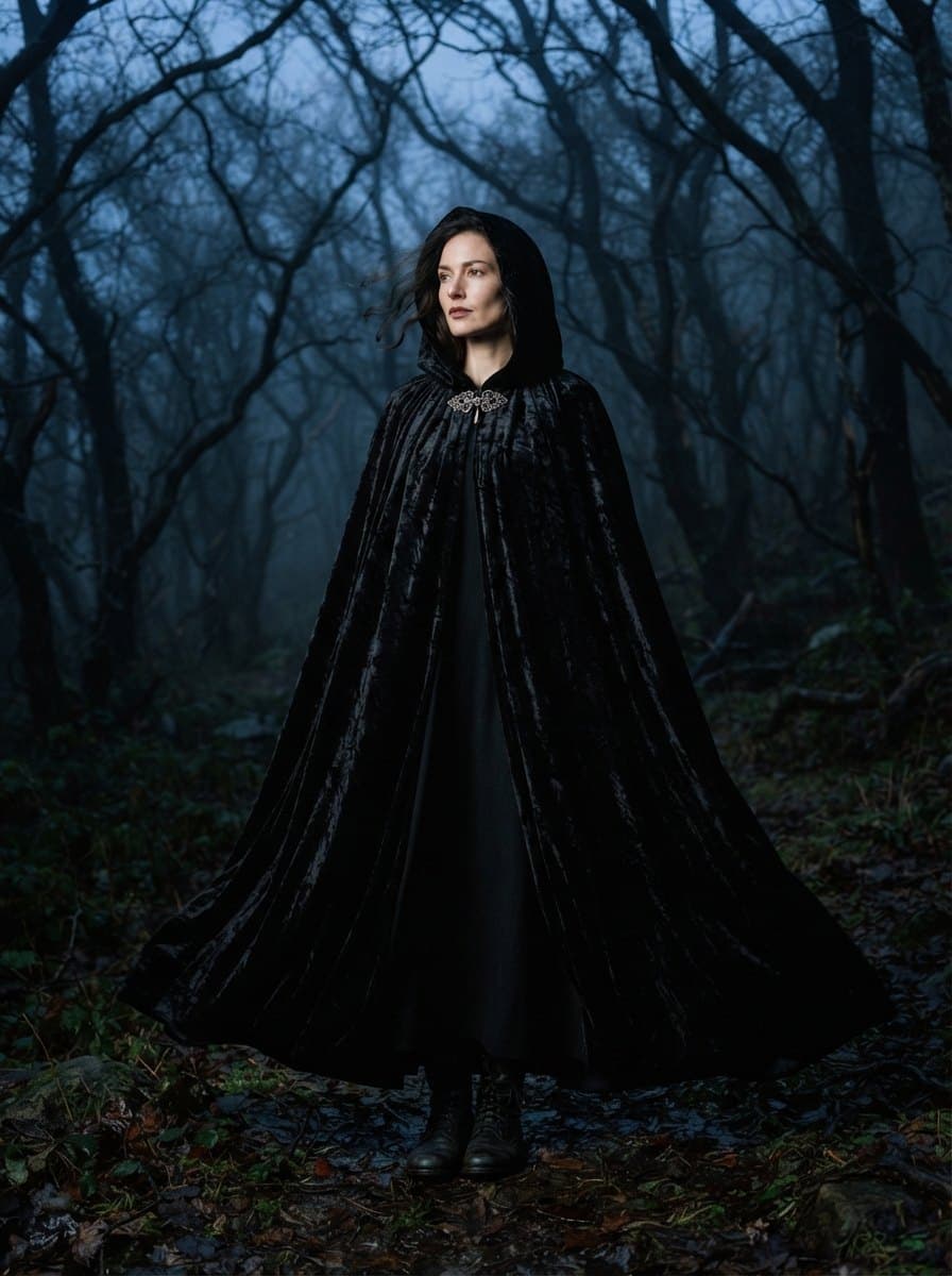Black Cape costume — example look
