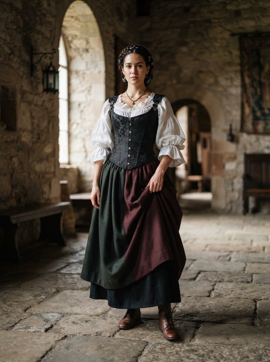 Black Corset costume