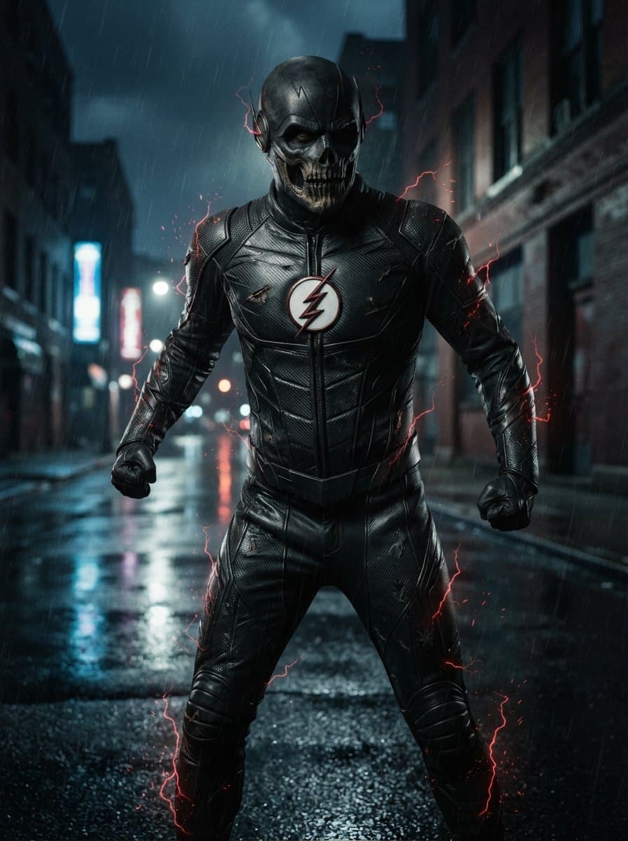 Black Flash costume — example look