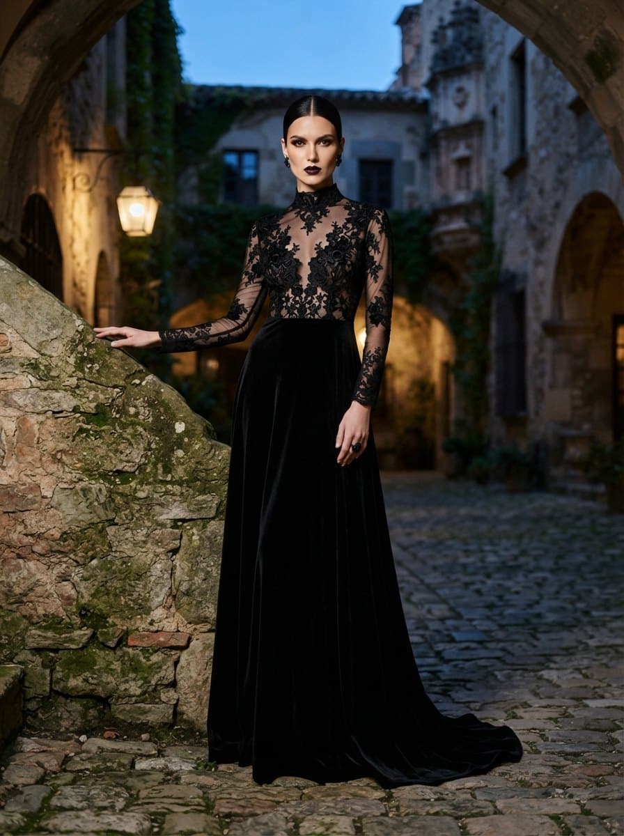 Black Gown costume