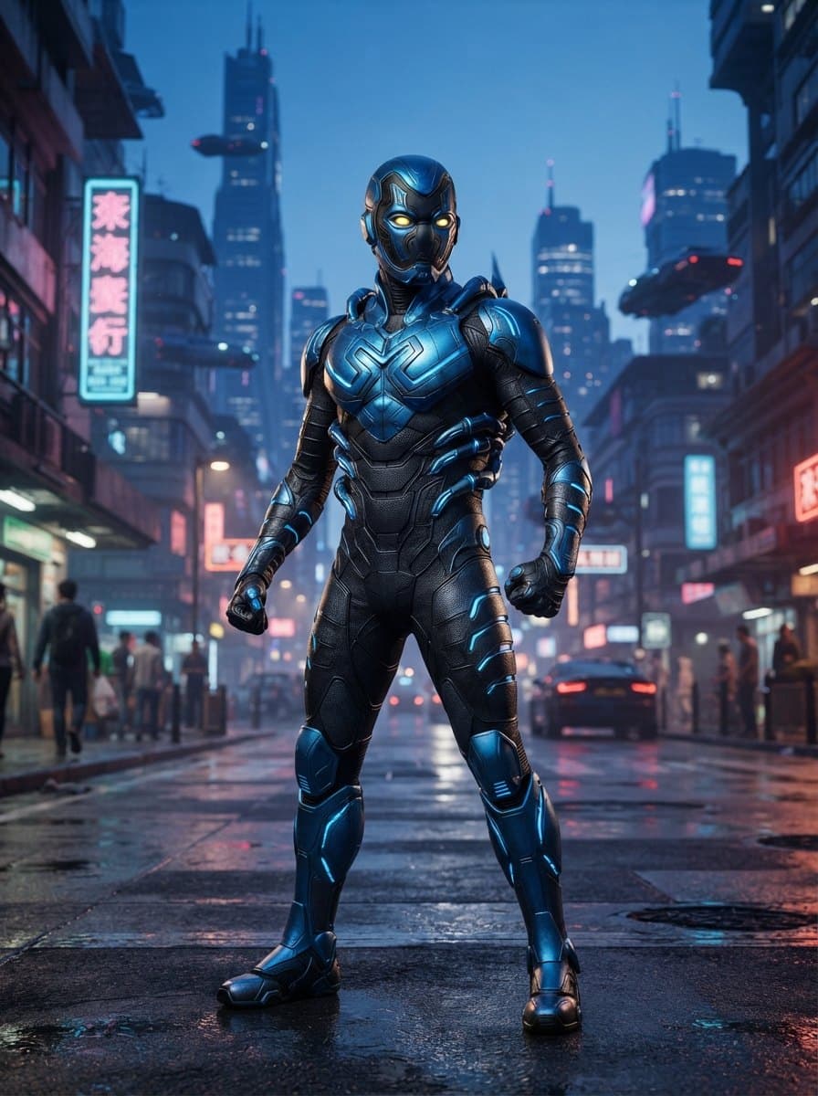 Blue Beetle costume