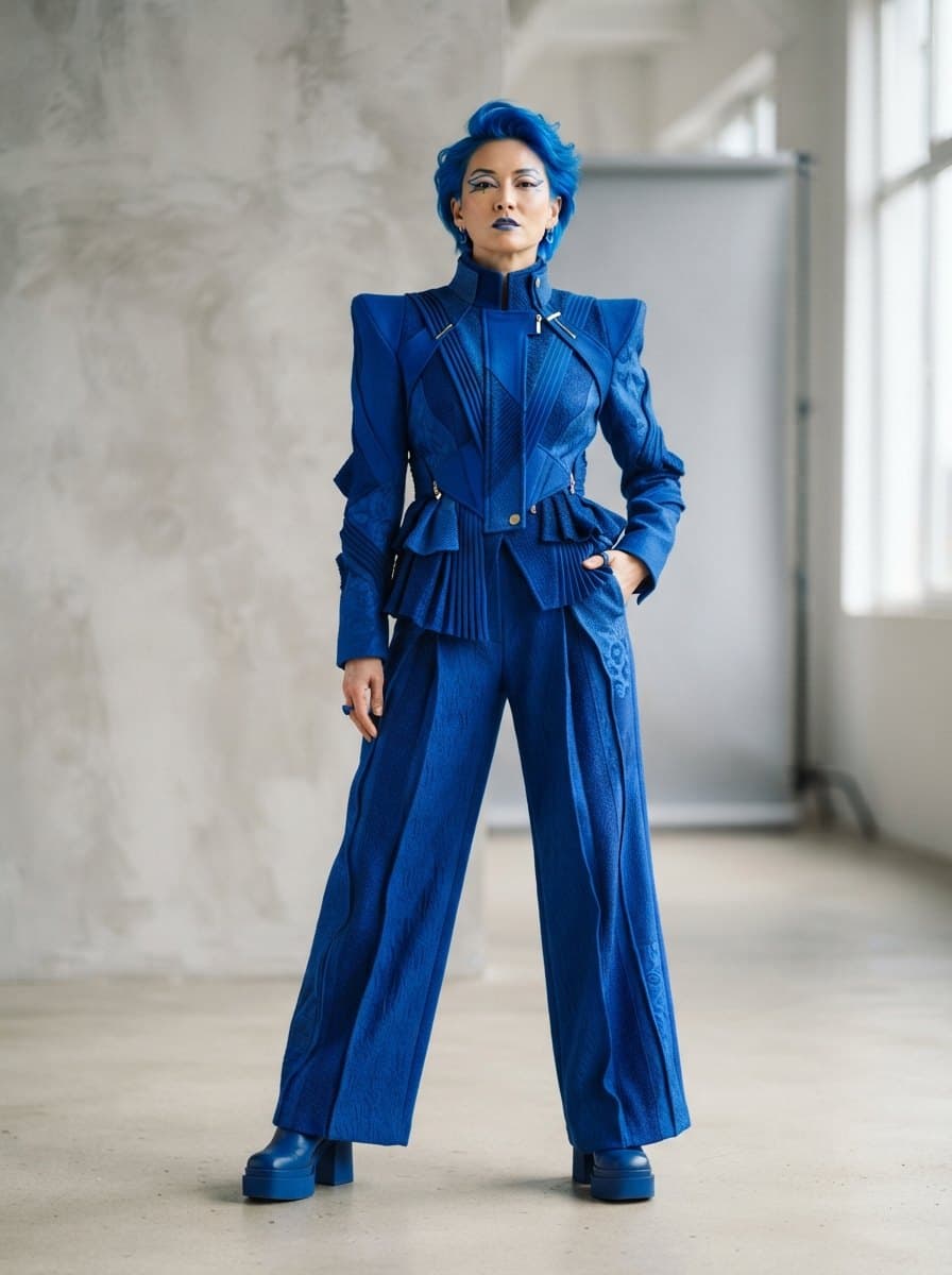 Blue Costumes costume — example look