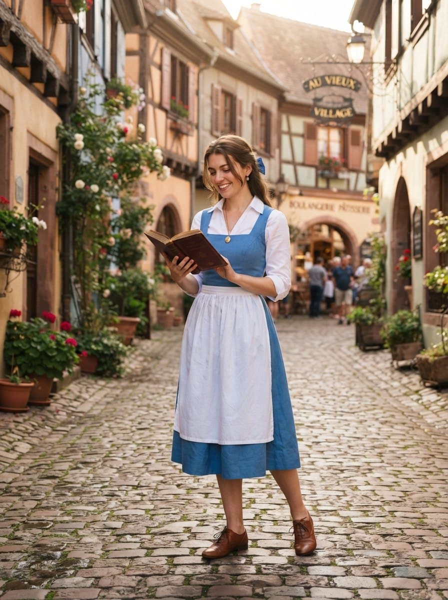 Blue Dress Belle costume