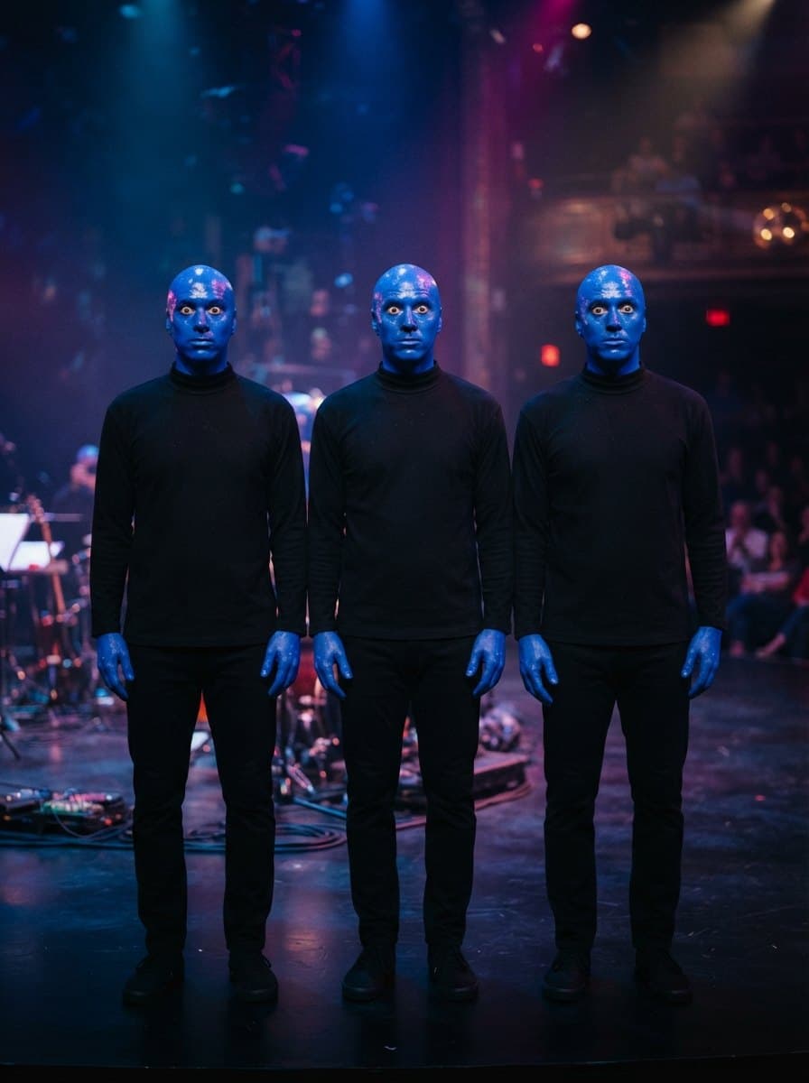 Blue Man Group costume