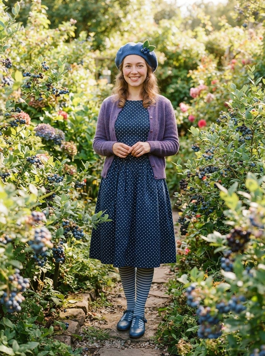 Blueberry Muffin costume